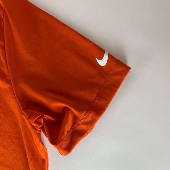 Chicago Bears NFL Orange Nike Dri Fit Short Sleeve Athletic Shirt Mens XL - Picture 3 of 5